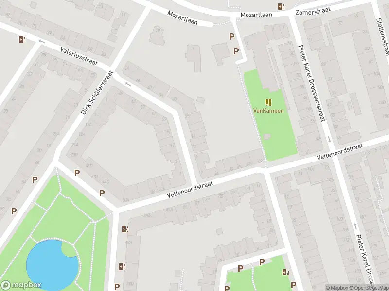 Ambulance met grote spoed naar de Valeriusstraat in Vlaardingen