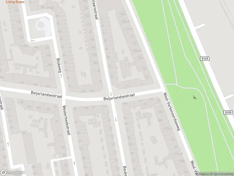 Ambulance met grote spoed naar de Beijerlandsestraat in Rotterdam