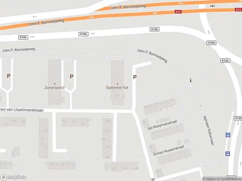 Besteld ambulance vervoer naar de Burgemeester Hazenberglaan in Rotterdam