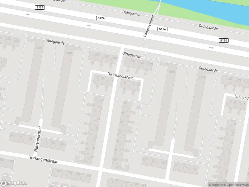 Ambulance met grote spoed naar de Dirkslandstraat in Rotterdam