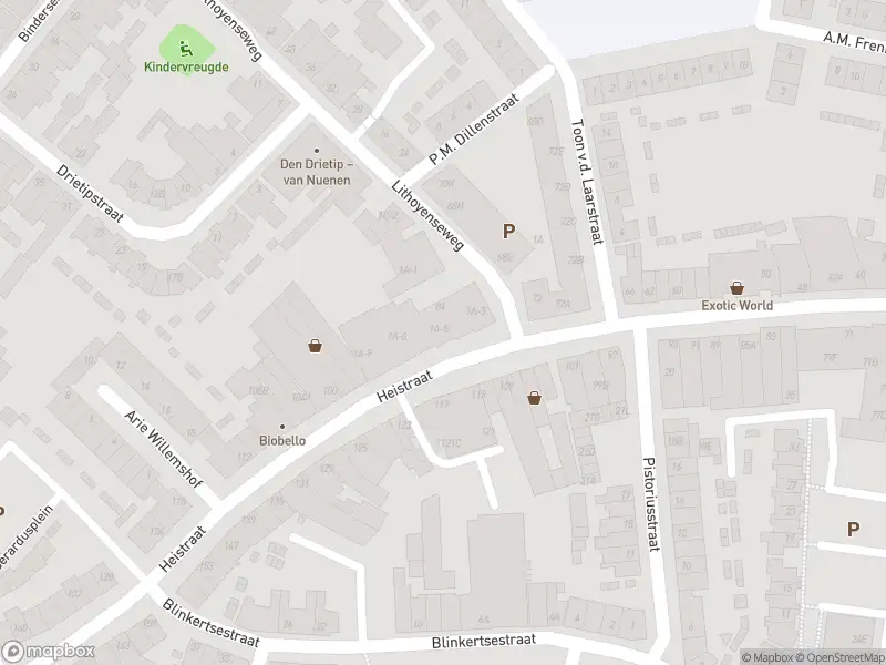 Politie naar de Advocaat Botsplein in Helmond vanwege ongeval met letsel