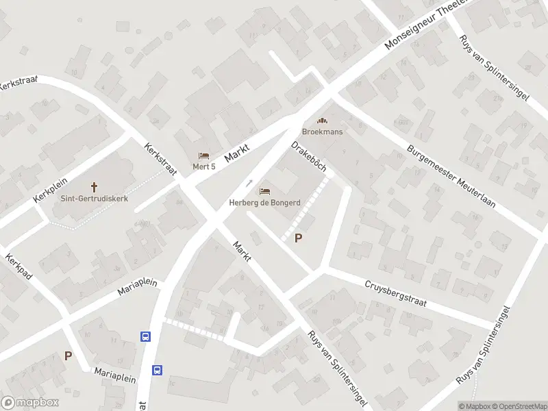 Ambulance naar de Markt in Beesel