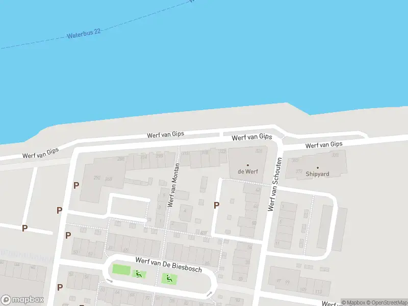 Ambulance met gepaste spoed naar de Werf van Gips in Dordrecht