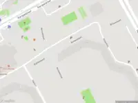 Brandweer met gepaste spoed naar de Huigenbos in Amsterdam