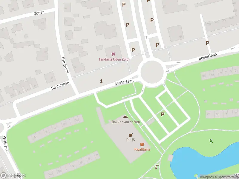 Politie naar de Sesterlaan in Uden vanwege ongeval met letsel