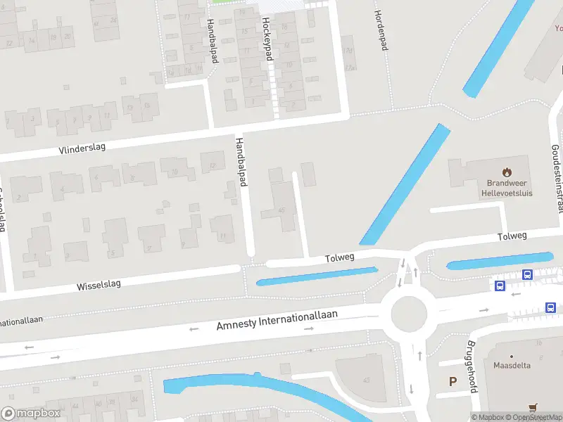 Politie naar de Tolweg in Hellevoetsluis vanwege ongeval met letsel