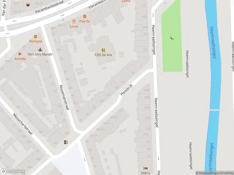 Ambulance met gepaste spoed naar de Hooidrift in Rotterdam