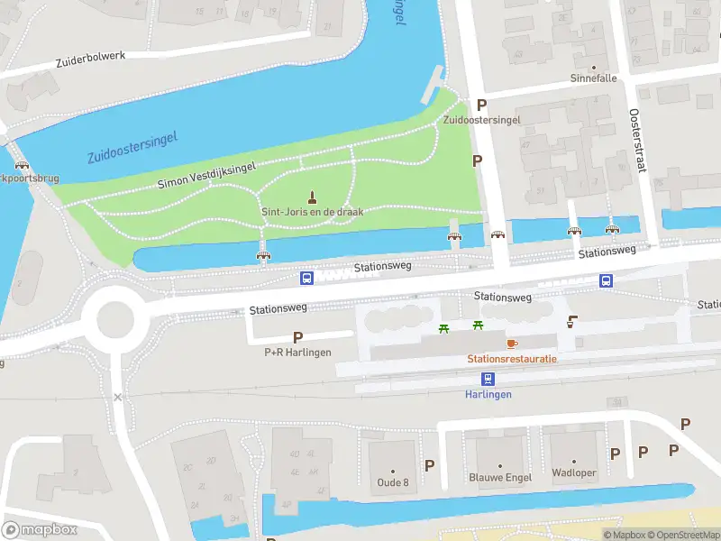 Politie met grote spoed naar de Stationsweg in Harlingen vanwege ongeval met letsel