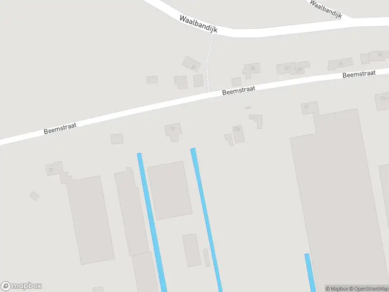 Brandweer met gepaste spoed naar de Beemstraat in Nieuwaal