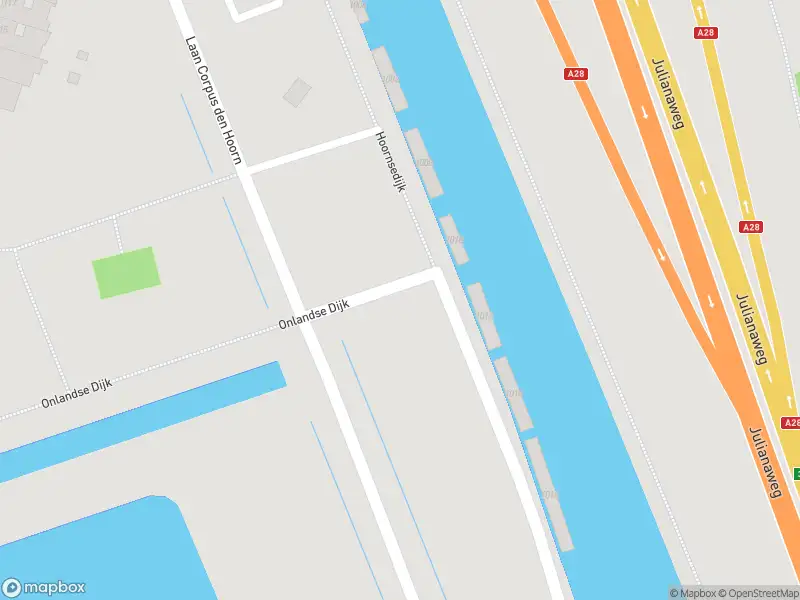Politie met grote spoed naar de Hoornsedijk in Groningen vanwege personen te water