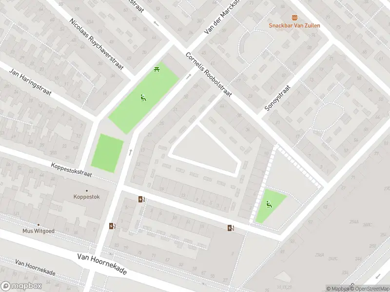 Brandweer met gepaste spoed naar de Van der Marckstraat in Utrecht