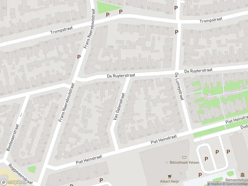 Ambulance met grote spoed naar de Van Galenstraat in IJmuiden