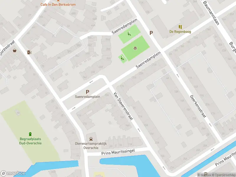 Ambulance met gepaste spoed naar de Saenredamplein in Rotterdam