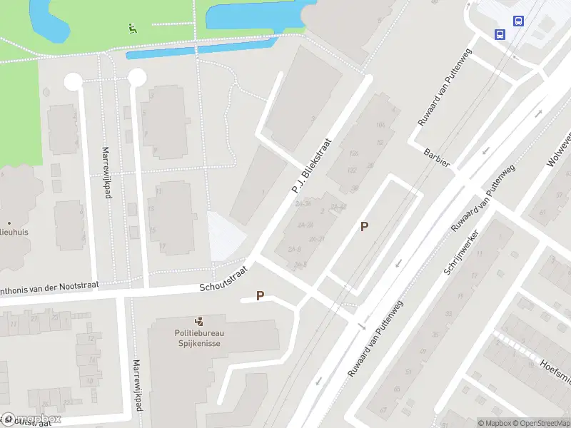 Brandweer met gepaste spoed naar de P.J. Bliekstraat in Spijkenisse vanwege afgaan automatisch brandalarm