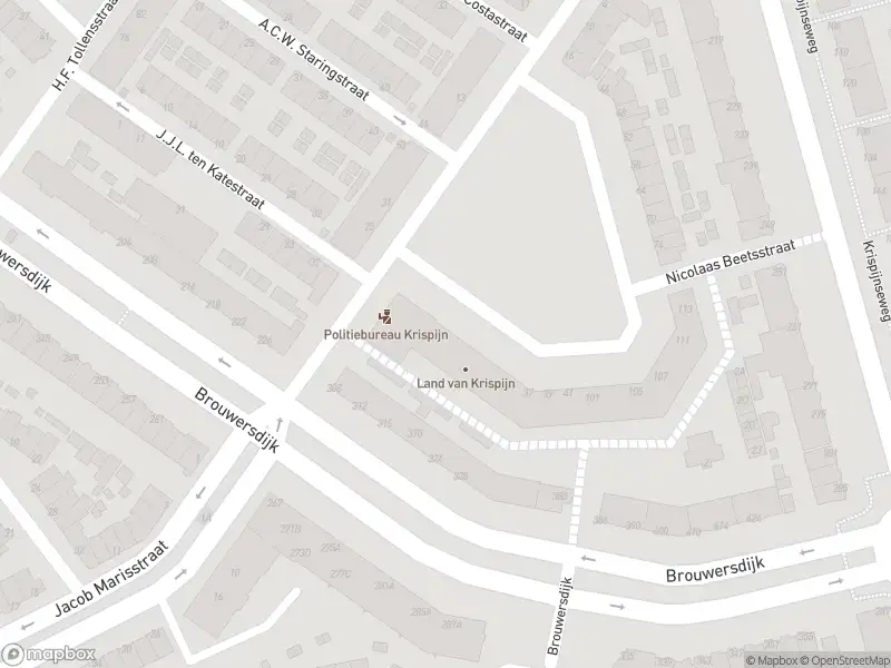 Ambulance met gepaste spoed naar de Nicolaas Beetsplein in Dordrecht