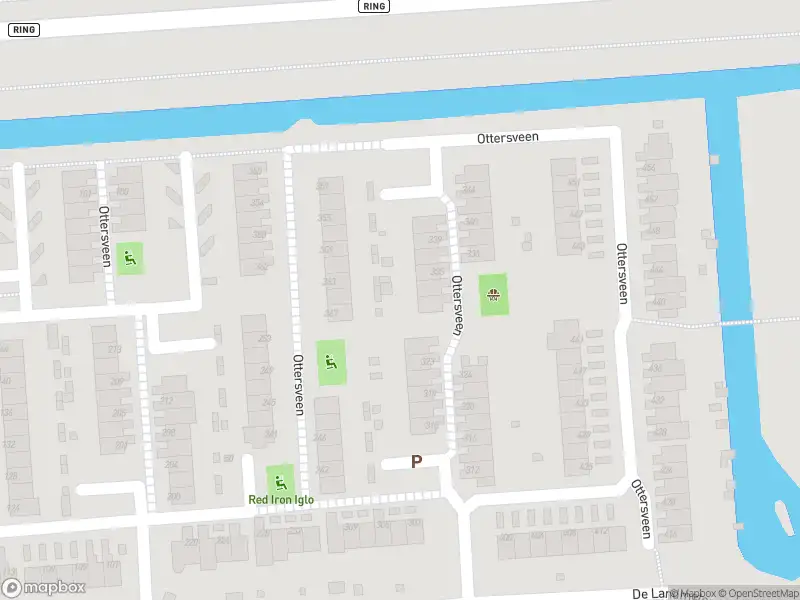 Ambulance met grote spoed naar de Ottersveen in Spijkenisse