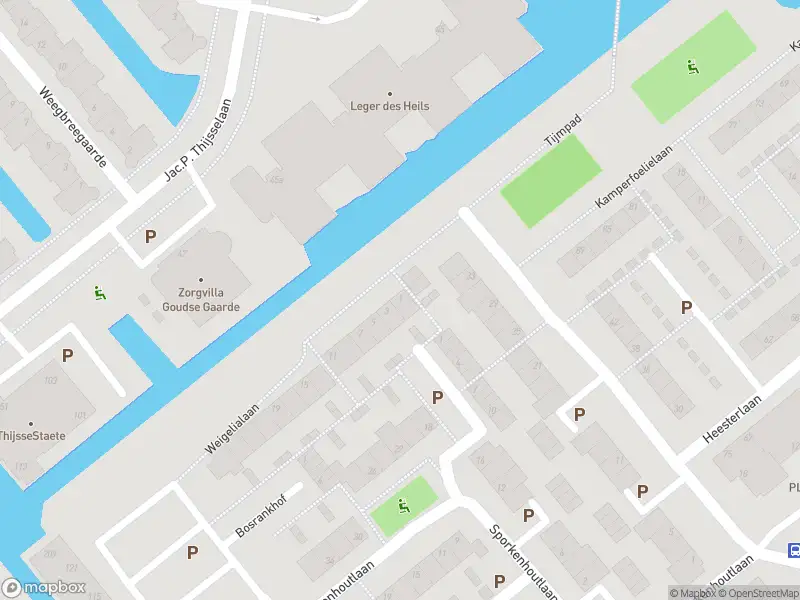 Ambulance met grote spoed naar de Weigelialaan in Gouda