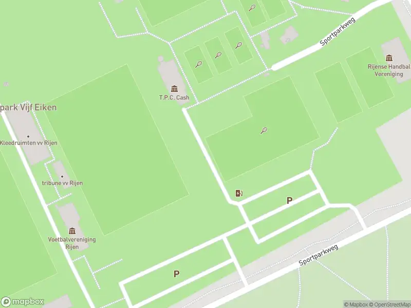 Brandweer met gepaste spoed naar de Sportparkweg in Rijen vanwege een buitenbrand