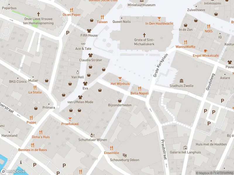 Brandweer met gepaste spoed naar de Papendwarsstraat in Zwolle vanwege afgaan rookmelder