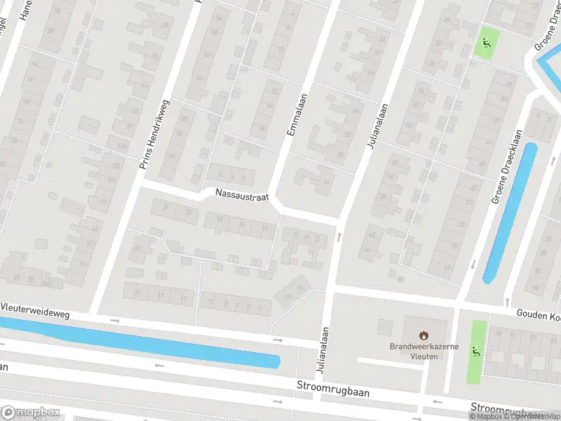 Brandweer met gepaste spoed naar de Nassaustraat in Vleuten vanwege stankoverlast