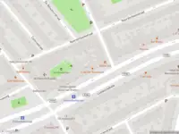 Ambulance met gepaste spoed naar de Badhuisstraat in 's-Gravenhage