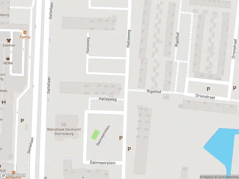 Ambulance met grote spoed naar de Halleyweg in Dordrecht