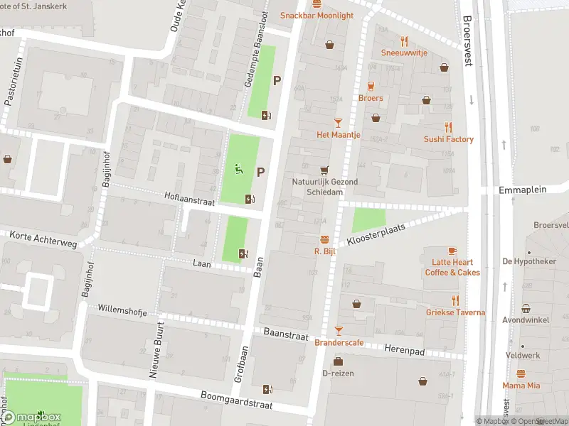 Besteld ambulance vervoer naar de Baan in Schiedam