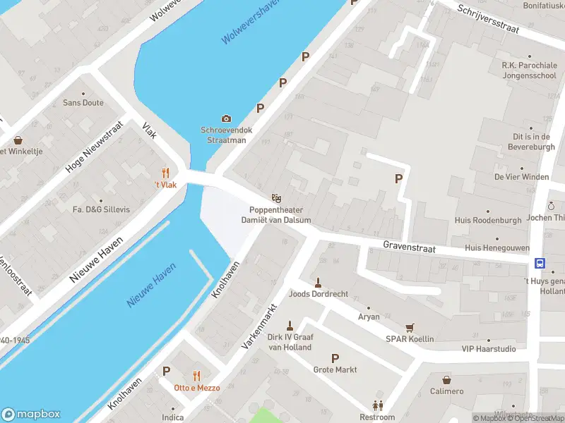 Brandweer met gepaste spoed naar de Aardappelmarkt in Dordrecht vanwege een liftopsluiting