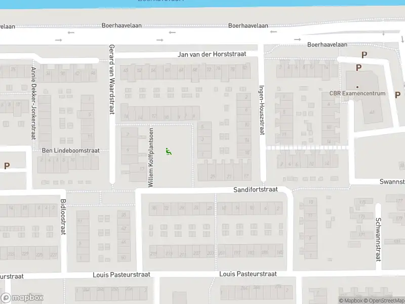 Ambulance met gepaste spoed naar de Willem Kolffplantsoen in Haarlem