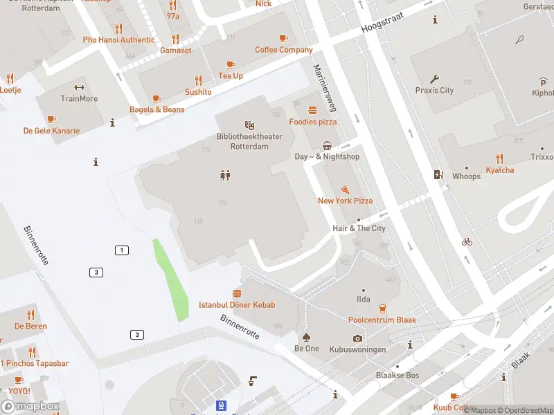 Ambulance met grote spoed naar de Rijstuin in Rotterdam