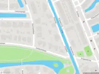 Ambulance met grote spoed naar de Laantje van Kempen in 's-Gravenhage