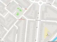 Ambulance met grote spoed naar de Ampèrestraat in Schiedam