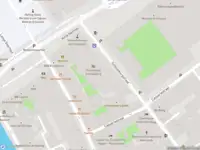 Ambulance met gepaste spoed naar de Schouwburgstraat in 's-Gravenhage