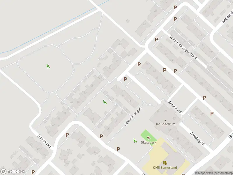 Ambulance met gepaste spoed naar de Johan Frisopad in Stellendam