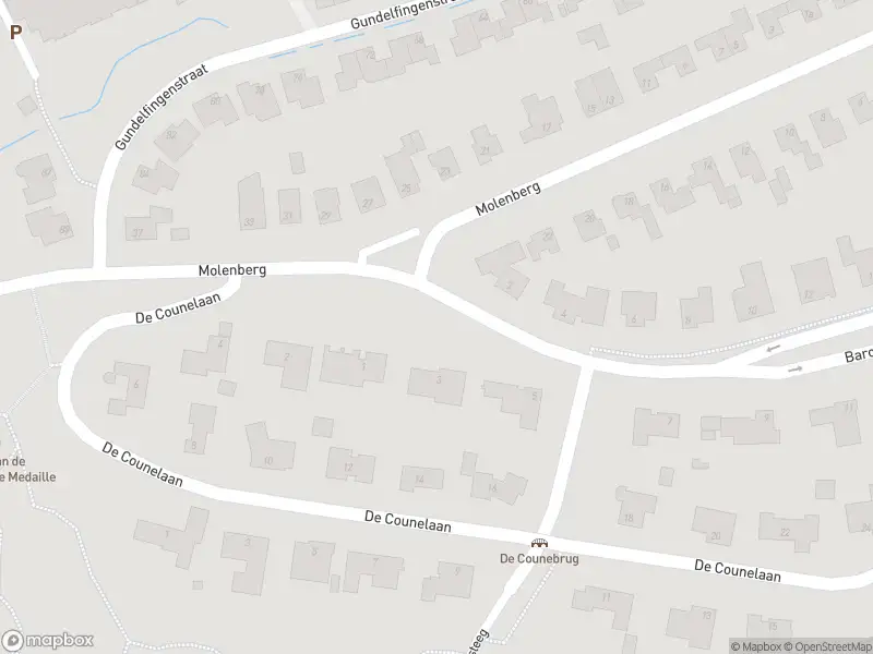 Politie naar de Baron de Rosenlaan in Beek vanwege aanrijding met letsel