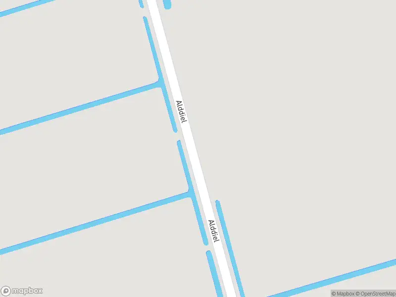 Brandweer met gepaste spoed naar de Alddiel in Tytsjerk vanwege dier(en) in nood