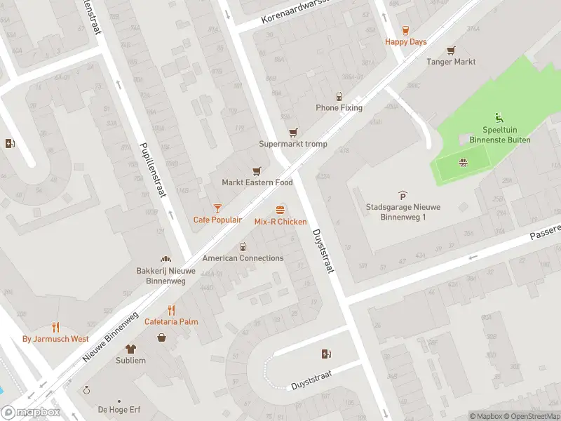 Ambulance met gepaste spoed naar de Nieuwe Binnenweg in Rotterdam