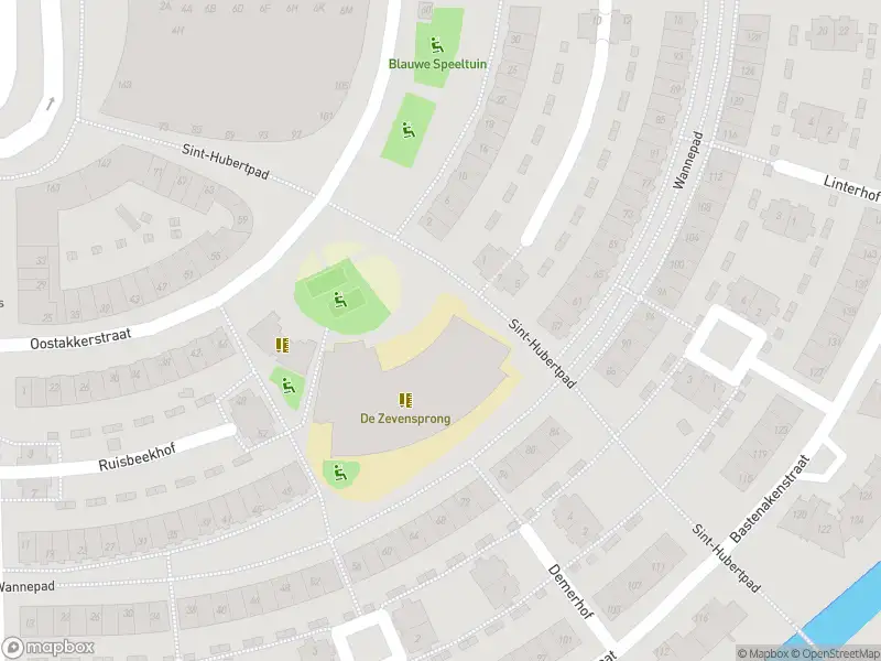 Ambulance met gepaste spoed naar de Sint-Hubertpad in Amsterdam