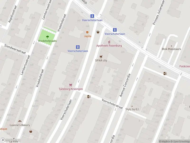 Ambulance met grote spoed naar de Voorschoterlaan in Rotterdam