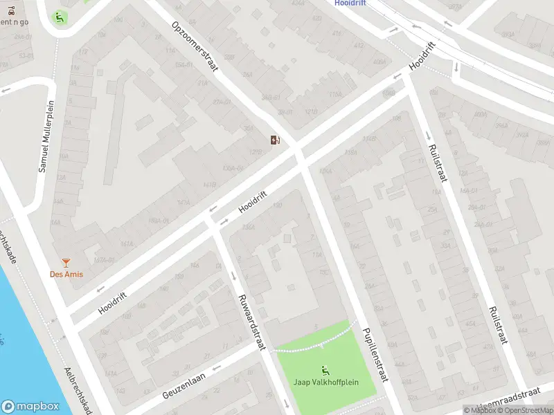 Ambulance met grote spoed naar de Hooidrift in Rotterdam