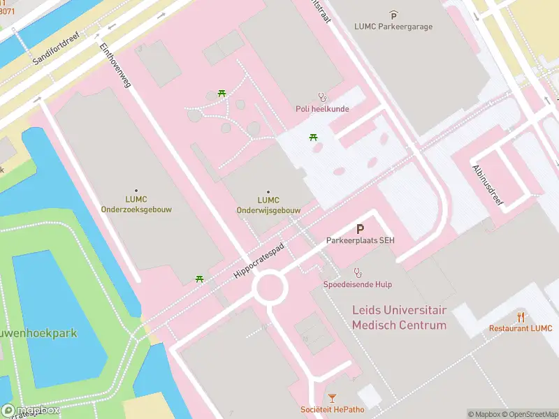 Ambulance met gepaste spoed naar de Hippocratespad in Leiden