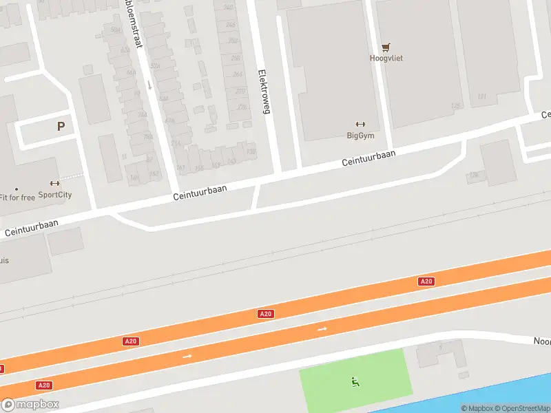 Ambulance met grote spoed naar de Ceintuurbaan in Rotterdam