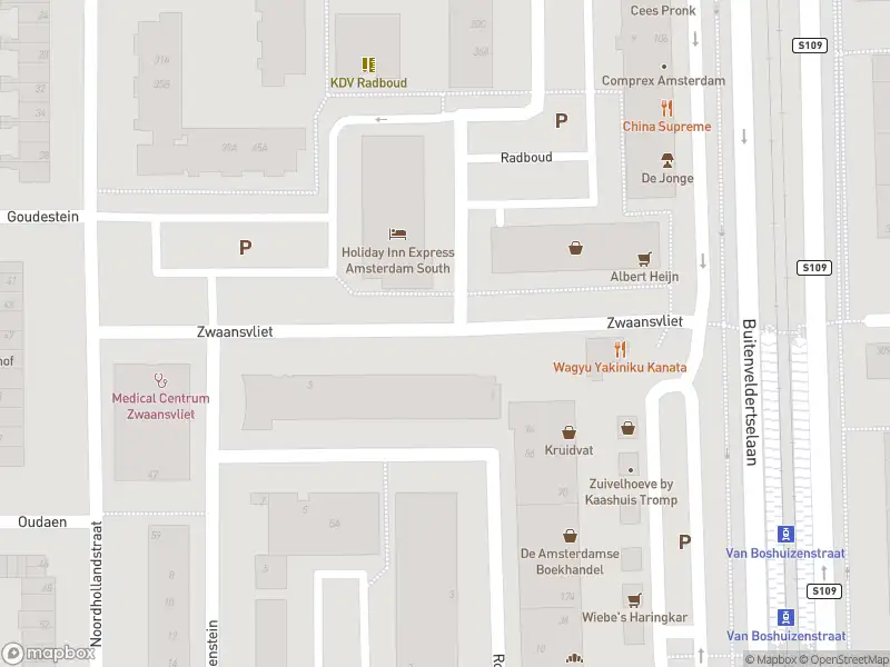 112 melding Ambulance met gepaste spoed naar de Zwaansvliet in Amsterdam