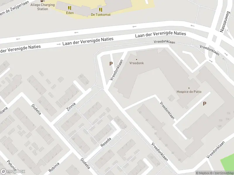 Ambulance met grote spoed naar de Vreedonklaan in Dordrecht