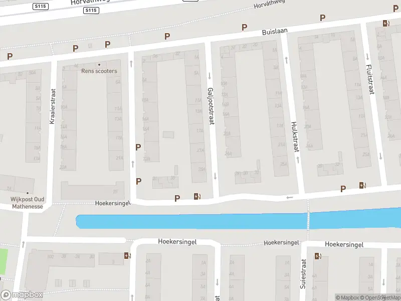 Ambulance met grote spoed naar de Galjootstraat in Rotterdam