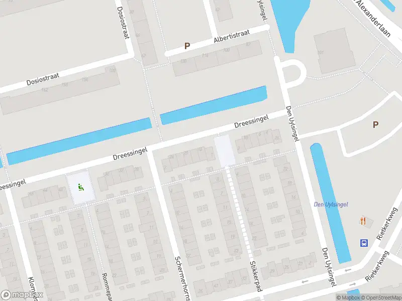 Ambulance met grote spoed naar de Dreessingel in Rotterdam