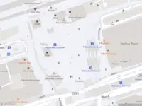 Ambulance met grote spoed naar de Stationsplein in Rotterdam