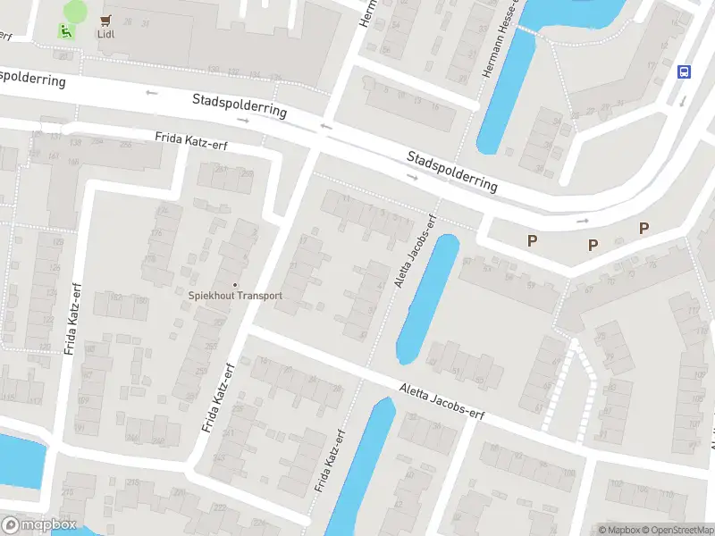 Overlastmelding Aletta Jacobs-Erf in Dordrecht