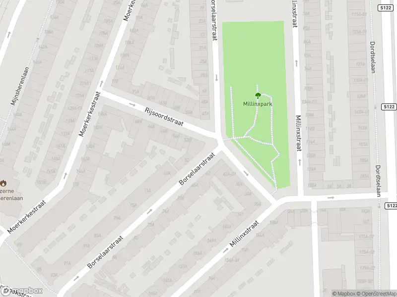 Ambulance met grote spoed naar de Borselaarstraat in Rotterdam