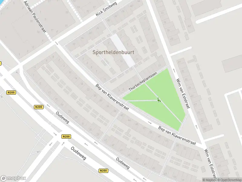 Ambulance met gepaste spoed naar de Thorbeckeplantsoen in Haarlem